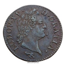 LOUIS XV . Sol à la vieille tête 1769 CC Besançon QUALITÉ !