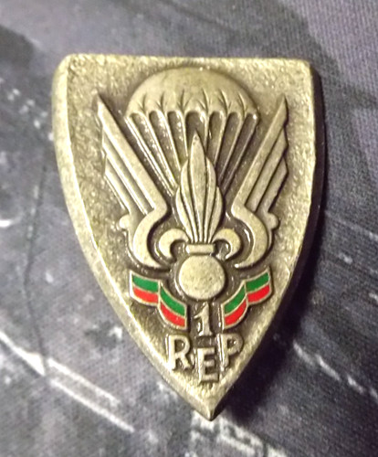 Insigne régiment etranger - 1°,