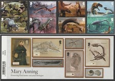 Britain 2024 Kingdom Age of the Dinosaurs Iguanodon Tyrannosaurus T REX 4x2v + m