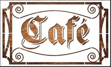 Pochoir en plastique mylar 30