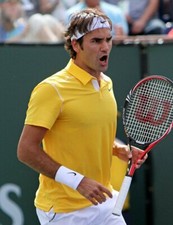 Nike Federer Polo Indian well 2011 S