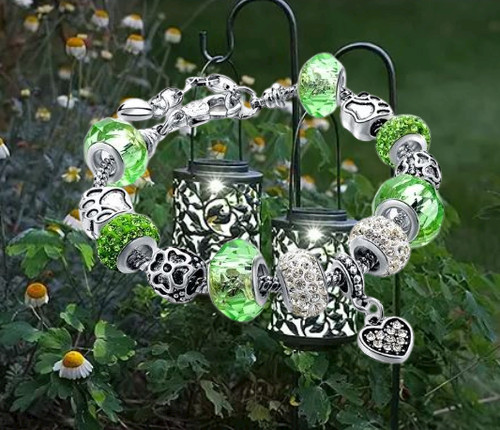 Bracelet perles verre de - -,