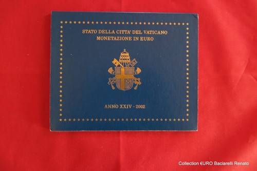 Coffret euro vatican 2002 - euro, bu