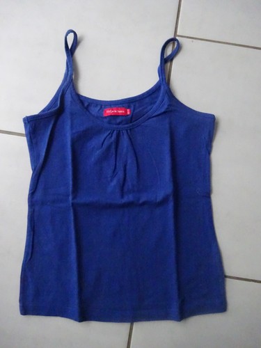 Debardeur bretelle bleu - ,