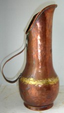 Ancien Pichet Broc Cruche en