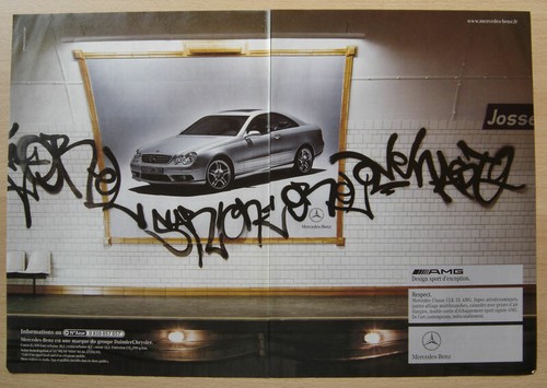 Publicité papier voiture - papier,