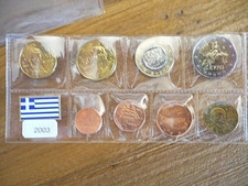 Série 8 pièces  GRECE 2003 -- 1ct à 2€