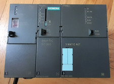 SIEMENS S7 300 - Lot - Alim PS 307 + CPU 314 + Carte de com. CP 343-1