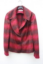 VESTE TARTAN en mohair Marly's T48 (petit 50) - Neuve sans étiquette