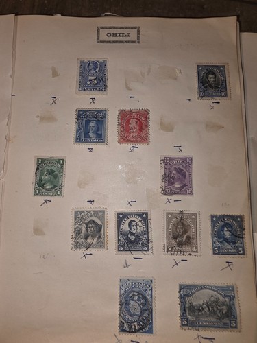 Lot timbres ancien - lot,