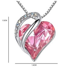 Charmant collier coeur avec