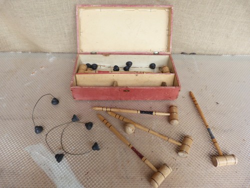 Ancien jeu croquet salon - jeu,