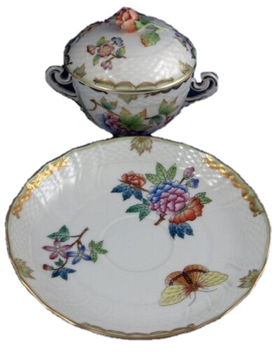 Rare ancien herend porcelaine - ancien,