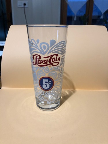 Grand verre pepsi cola - , 5c