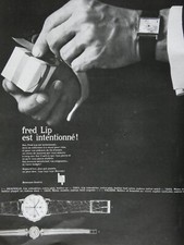 PUBLICITÉ PRESSE 1963 FRED
