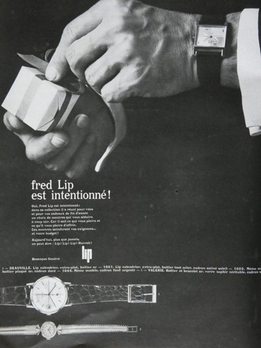 Publicité presse 1963 fred - 1963,