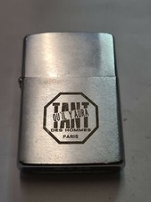 Briquet zippo vintage pour hommes paris Ref V121