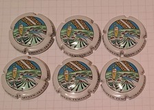 LOT 6 Capsules De Champagne VALLÉE DE LA MARNE N°9 Côte 72