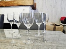 6 verres A Vin Rouge Cristal D'arques Modèle Vicomte