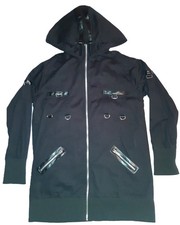 Manteau hiver, style Gothique, marque GOTHICANA By EMP, taille XXL, avec capuche
