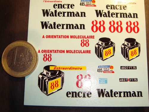 Decals citroën hy tour - 1/43,