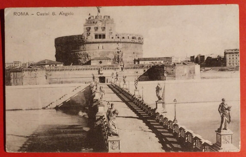 Carte postale rome château - rome, s
