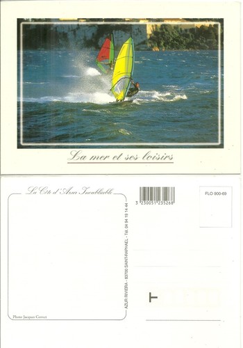 Carte postale planche - carte, a