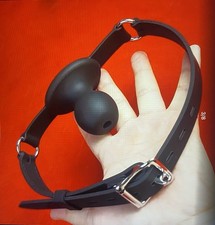 Baillon  Boule SM anneau en Silicone BDSM Soumission Bondage