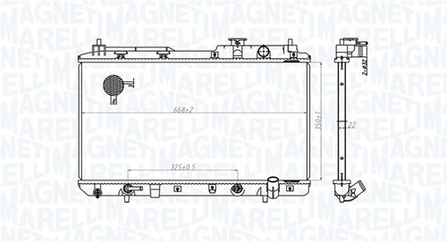 Magneti marelli radiateur - marelli,