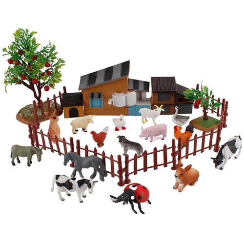 Figurines animaux ferme - d'animaux,