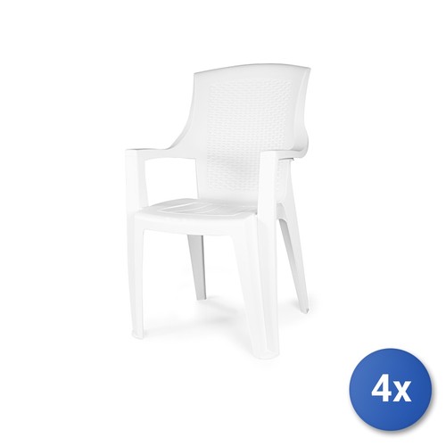 Chaise monobloc eden en - chaise,