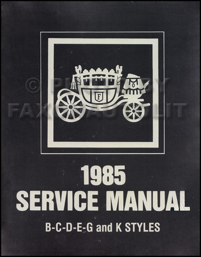 1985 fisher corps service - 1985,