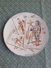 ASSIETTE ANCIENNE CHASSEURS