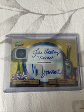 Topps Chrome Signed Jill Talley And Doug Lawrence