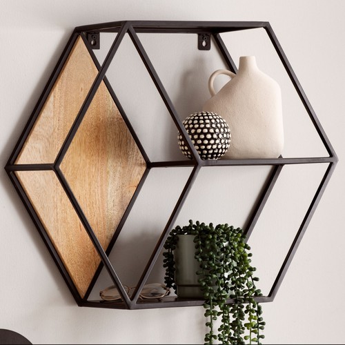 Finebuy étagère murale bois - finebuy,