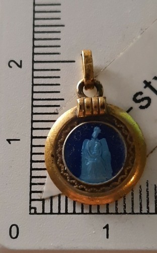 R09607 pendentif médaille - r09607,