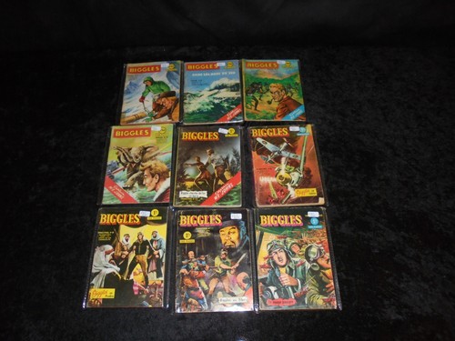Lot biggles tomes - 9, editions