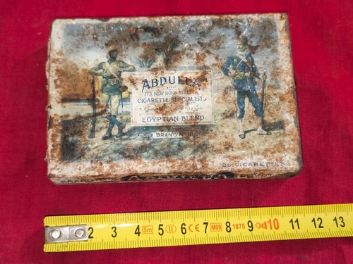 Boîte 1900 vide tabac abdulla - boîte,