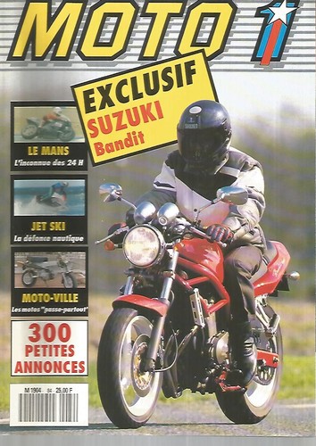 Moto suz bandit le - 1, n°84