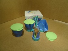 Présentoir pour apéro avec pots  / Porte serviette / porte cure-dents Tupperware