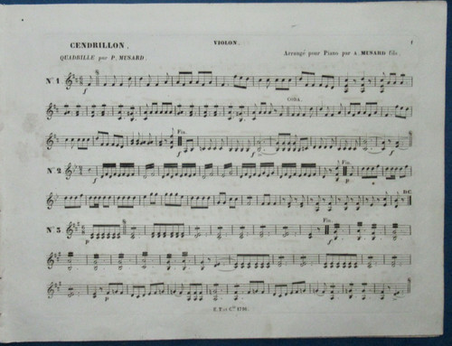 Musard quadrille opéra - musard,