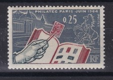 France année 1963 Philatec Paris juin 1964 Cheval de Marly N°1403** réf 8045