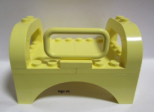 Lego belville lit - bébé, jaune