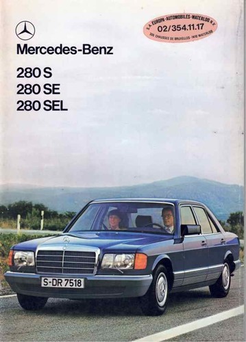 Catalogue brochure mercedes - catalogue,