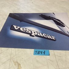 Vespa Vespacar Piaggio TM50 TM125 CAR P2 Tri-Ciao prospectus brochure catalogue