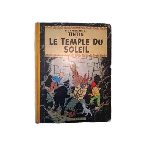 Tintin temple soleil - tintin, du