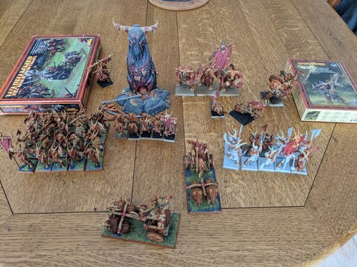 Armée homme bêtes beastmen - homme, bêtes.