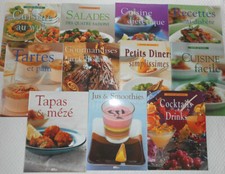 lot 11 livres recettes cuisine