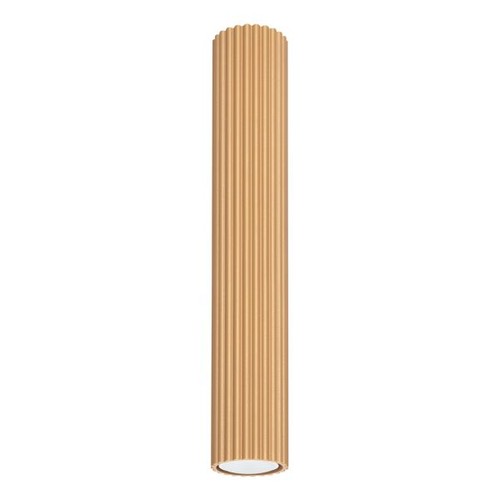 Plafonnier aluminium doré - plafonnier,
