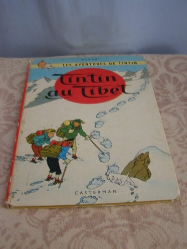 Tintin 1966 au tibet - bd,